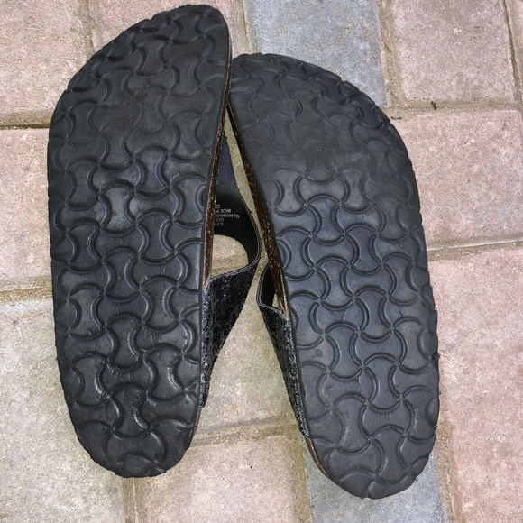 Madden Girl Gina black sparkle sandals - Picture 6 of 7